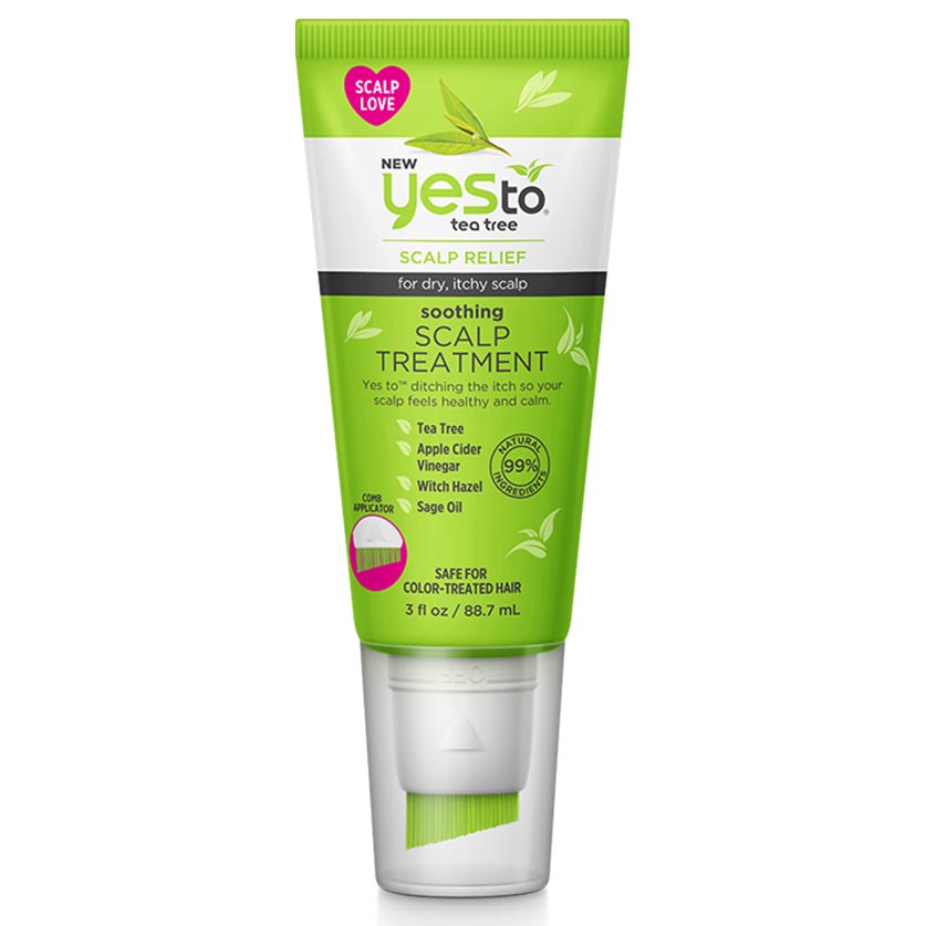 tea tree scalp relief for dry, itchy scalp soothing scalp treatment