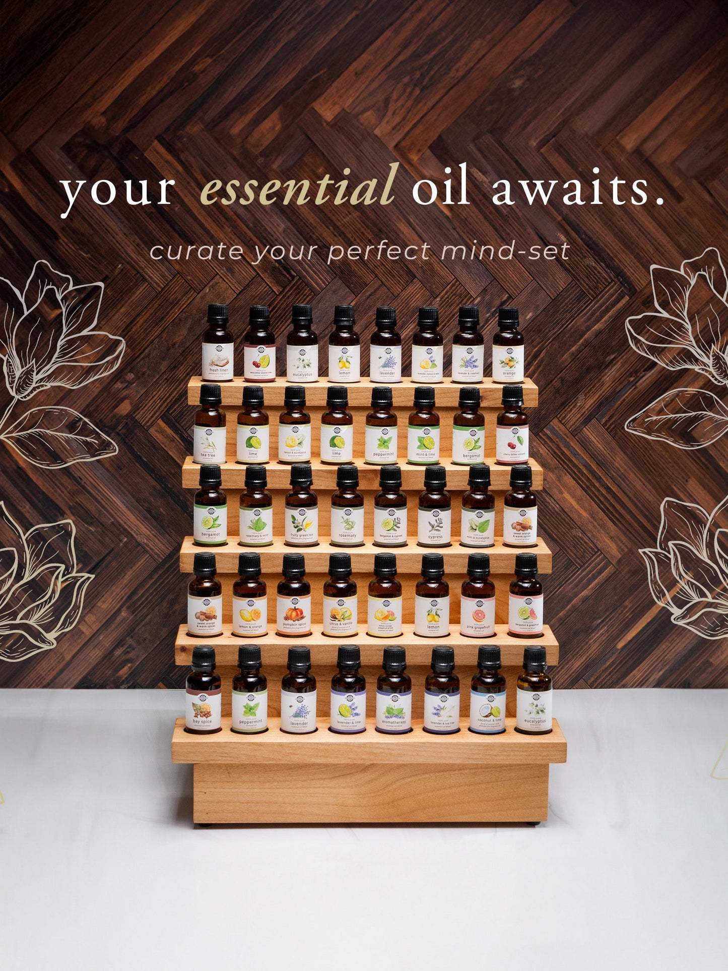 Lavender, Lemon & Mint Essential Oil Blend