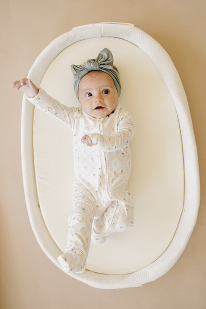 Vintage Blooms Bamboo Zippy Pajamas