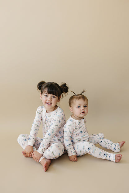 Luna Moths 2pc Bamboo Pajamas
