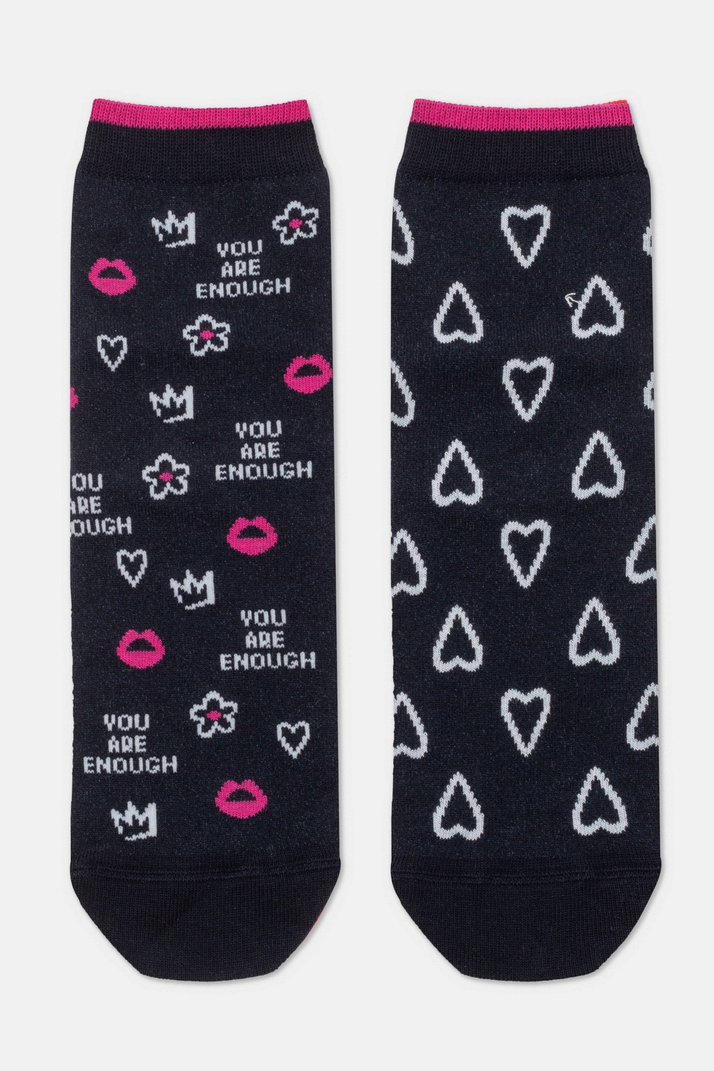 Socks Cotton Conte Happy 373 - You Are Enough