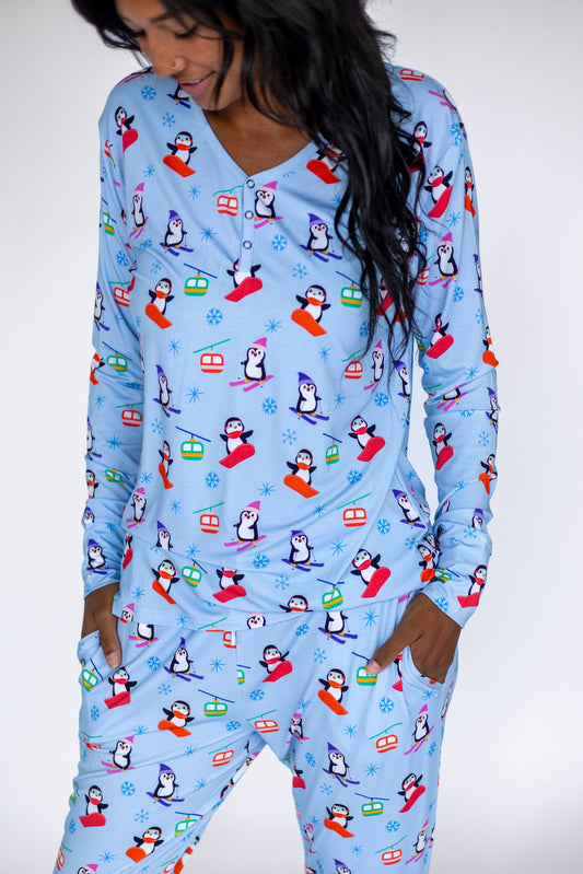 Polar Penguin Women’s Pajama Set
