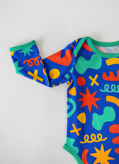 Ziggles Long Sleeve Onesie