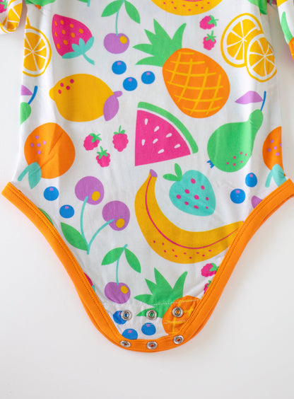 Fresh Squeezed Long Sleeve Onesie