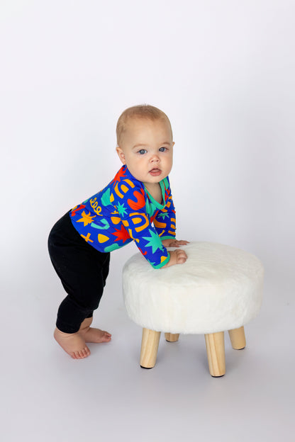 Ziggles Long Sleeve Onesie