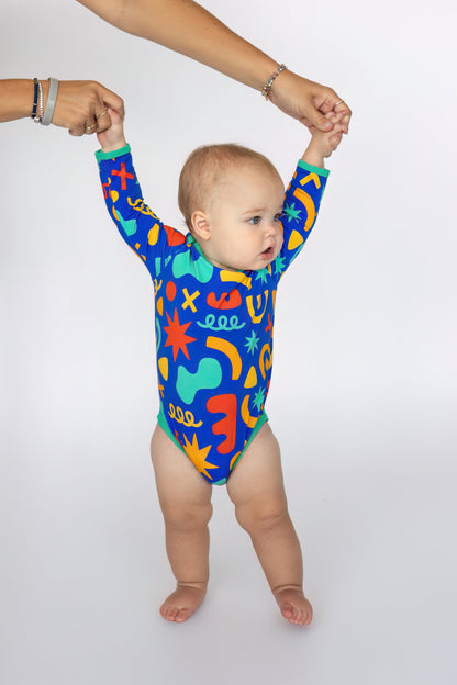 Ziggles Long Sleeve Onesie