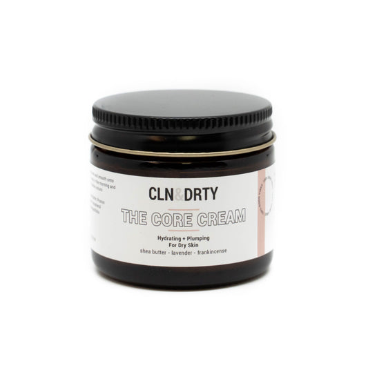 The Core Cream - Hydrating Shea Butter Facial Cream with Lavender & Frankincense - 2 oz | For Dry & Normal Skin
