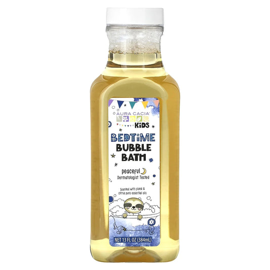 Aura Cacia Kids' Bedtime Bubble Bath, 13 fl oz - Gentle Sleep Formula