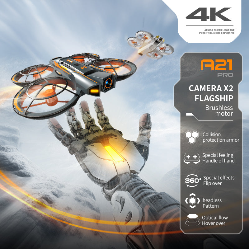 A21-4.3 Screen - Black - Dual Electric Drone