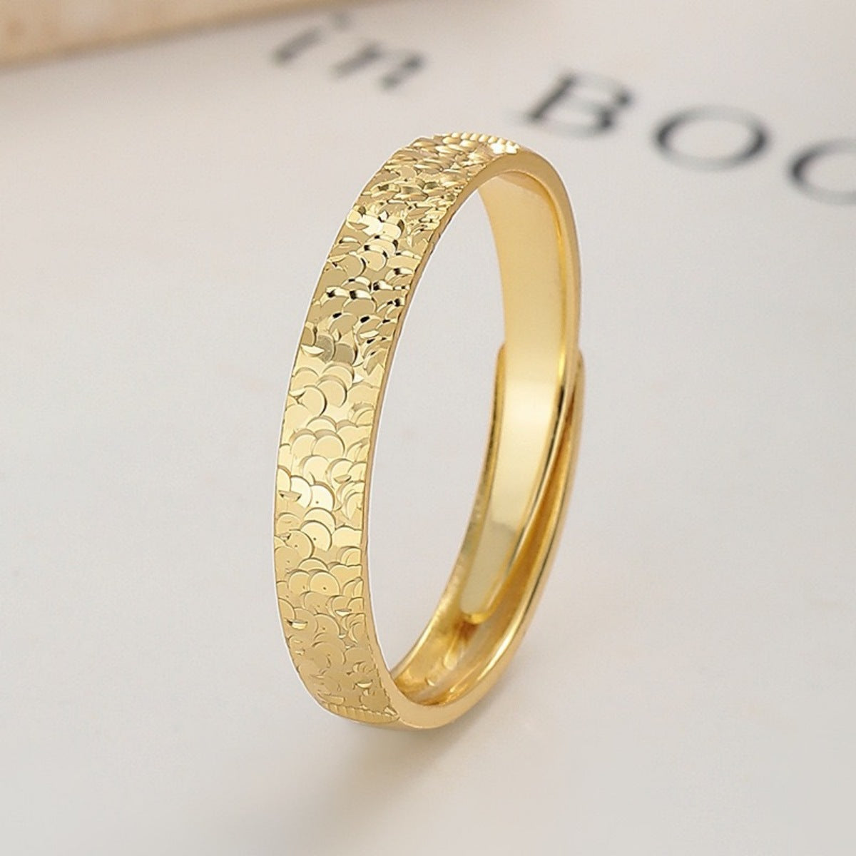 925 Sterling Silver Textured Ring