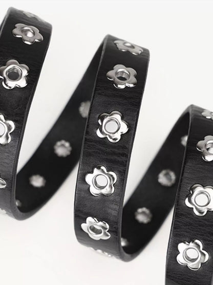 Flower Buckle Belt