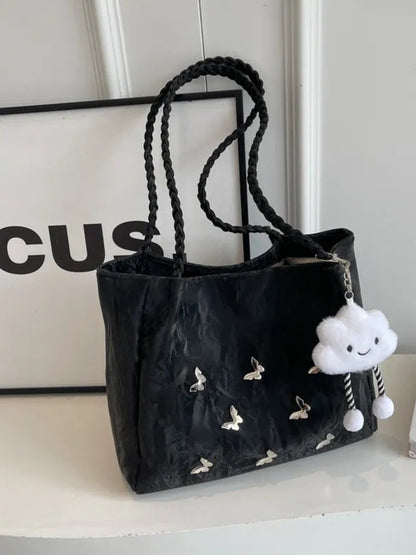 Butterfly Pattern Tote Bag