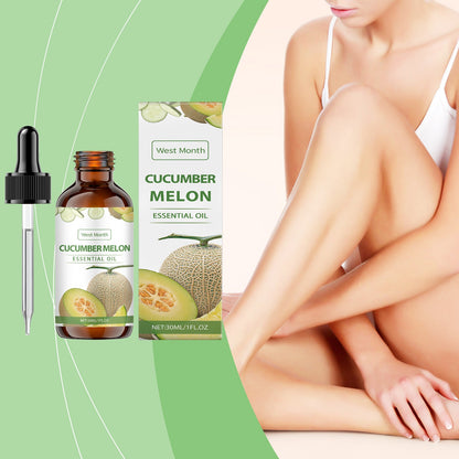 West Month Cucumber Soothing Care Essential Oil, Hydrating, Tender And Nourishing Skin Fragrance Plant Soothing Essential Oil