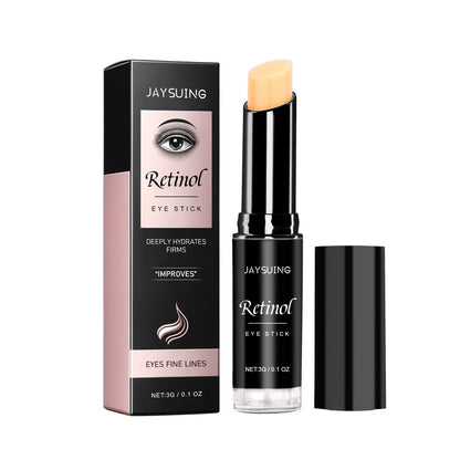Jaysuing Retinol Eye Stick, Light Dark Circles And Fine Lines Under Eyes Firming Eye Cream Stick