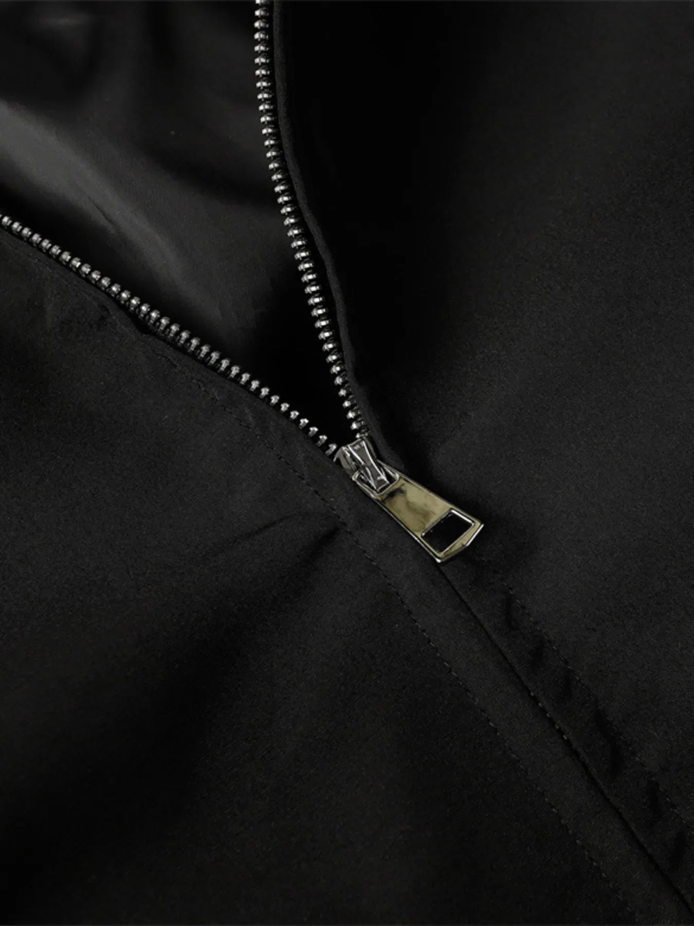 Men's Star Pattern Zip-Up Jacket