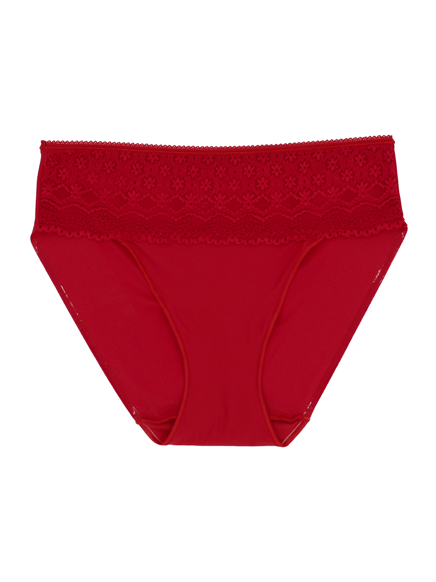 Lace Trim Hipster