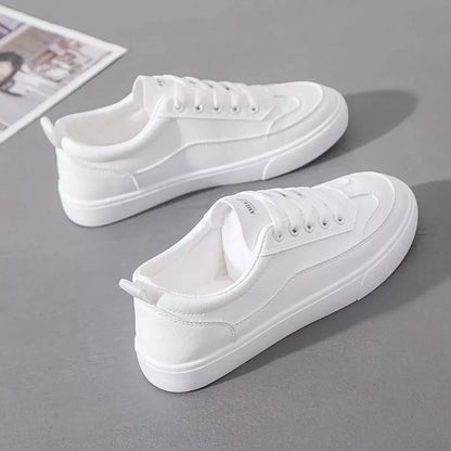 Round Toe Platform Sneakers