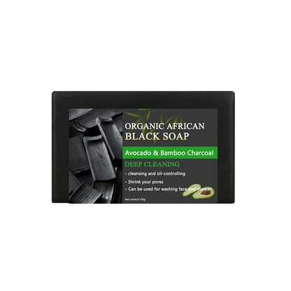 African Black Bamboo Charcoal Soap