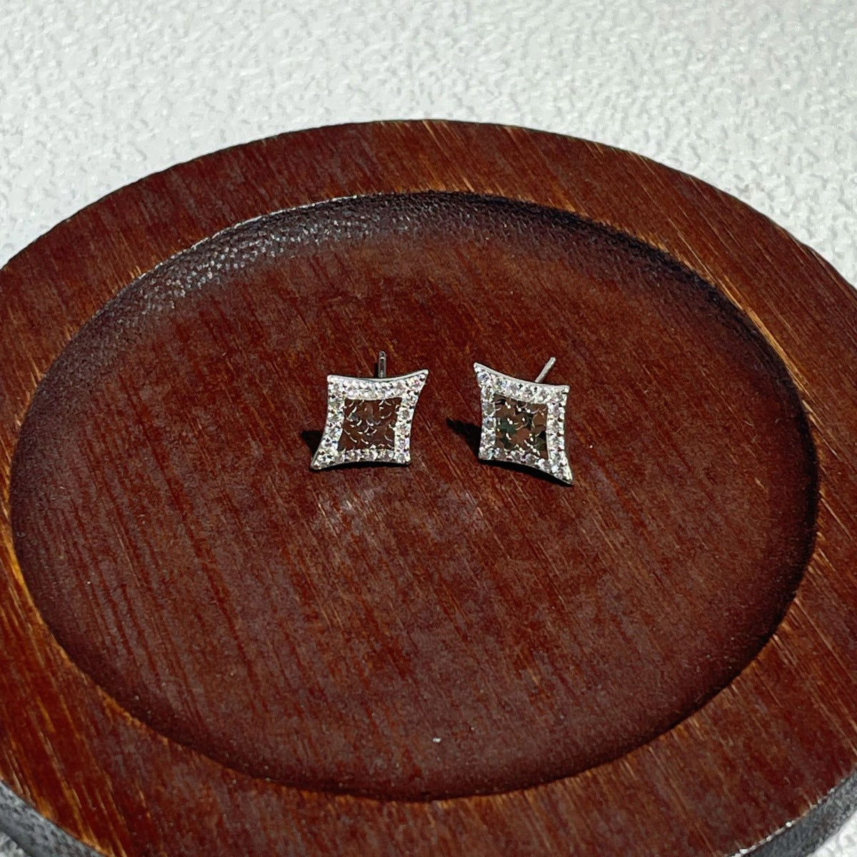 Geometric Stud Earrings