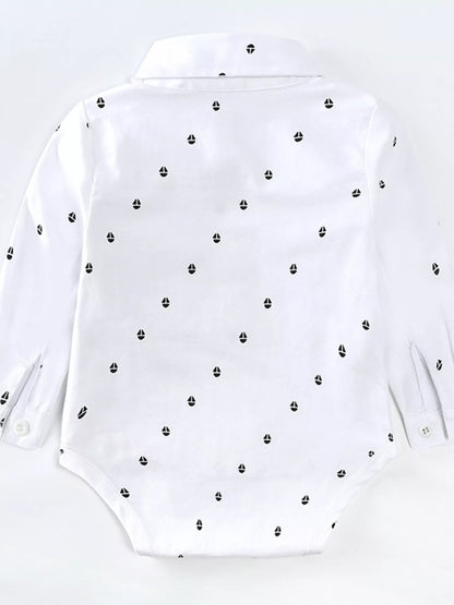 Children's Button Up Shirt and Overall Set