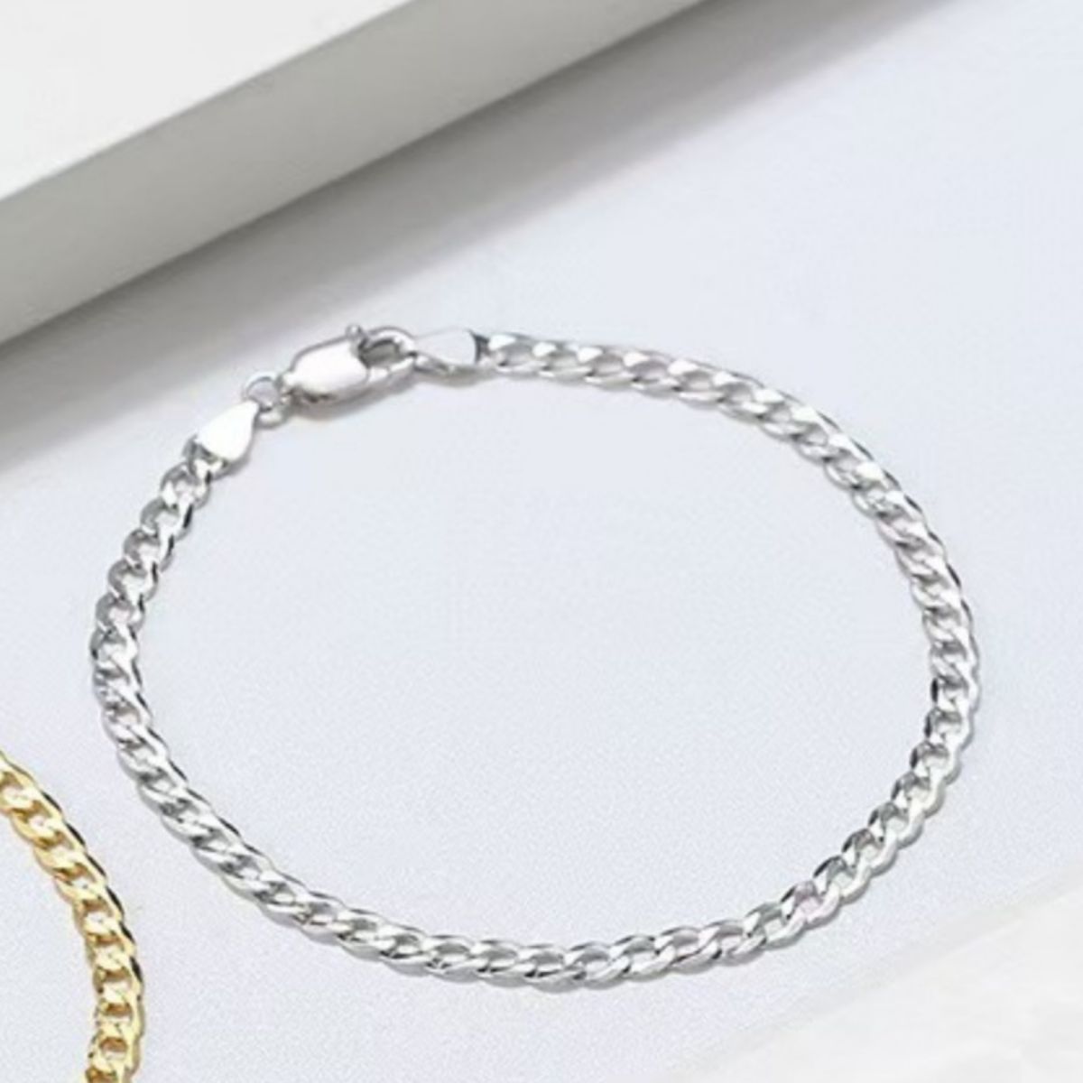 925 Sterling Silver Chain Bracelet