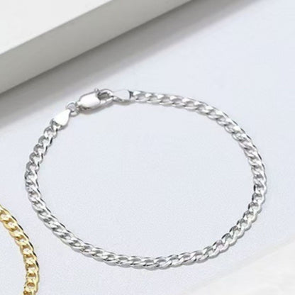 925 Sterling Silver Chain Bracelet