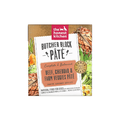 The Honest Kitchen - Dog Fd Pate Beef Cheddar (Pack of 6-10.5 Oz)