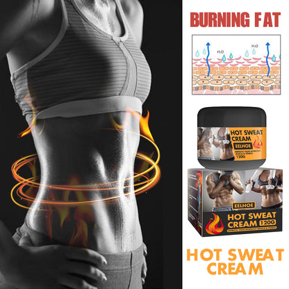 EELHOE Body Sculpting Abs Cream, Exercise Strengthen Muscles Fitness Body Sculpting Cream
