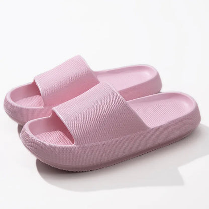 Open Toe Platform Slippers