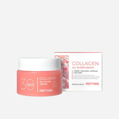 PRETTYSKIN - 30 Days All in One Collagen Cream - 100ml