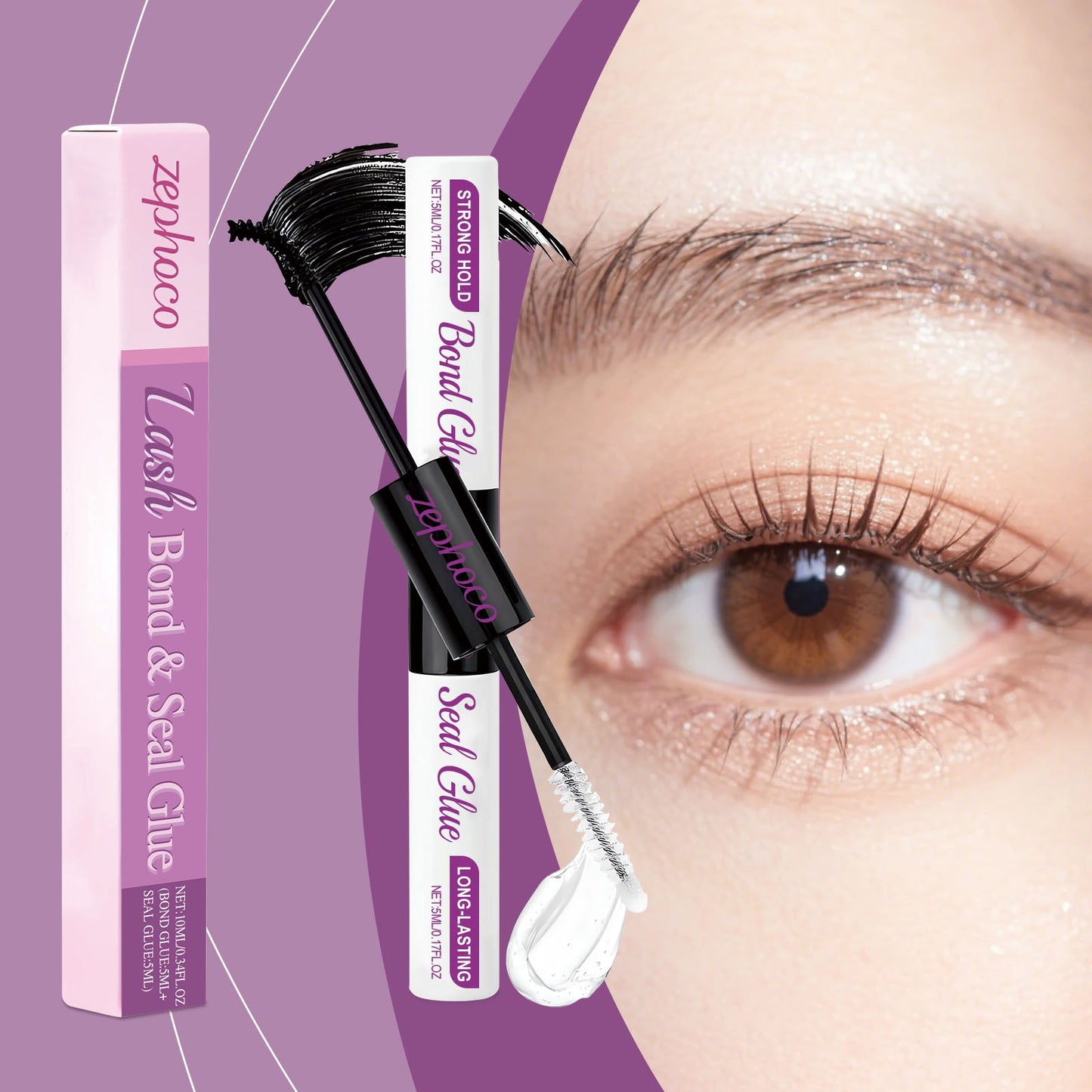 Waterproof Long-Lasting Eyelash Glue 10ml