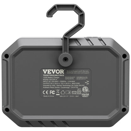 VEVOR Smart Battery Charger, 8-Amp, LiFePO4 Lead-Acid Car Battery Charger, Fully-Automatic Charger Maintainer Desulfator For Boat Motorcycle Lawn Mower Golf Cart Marine Deep Cycle