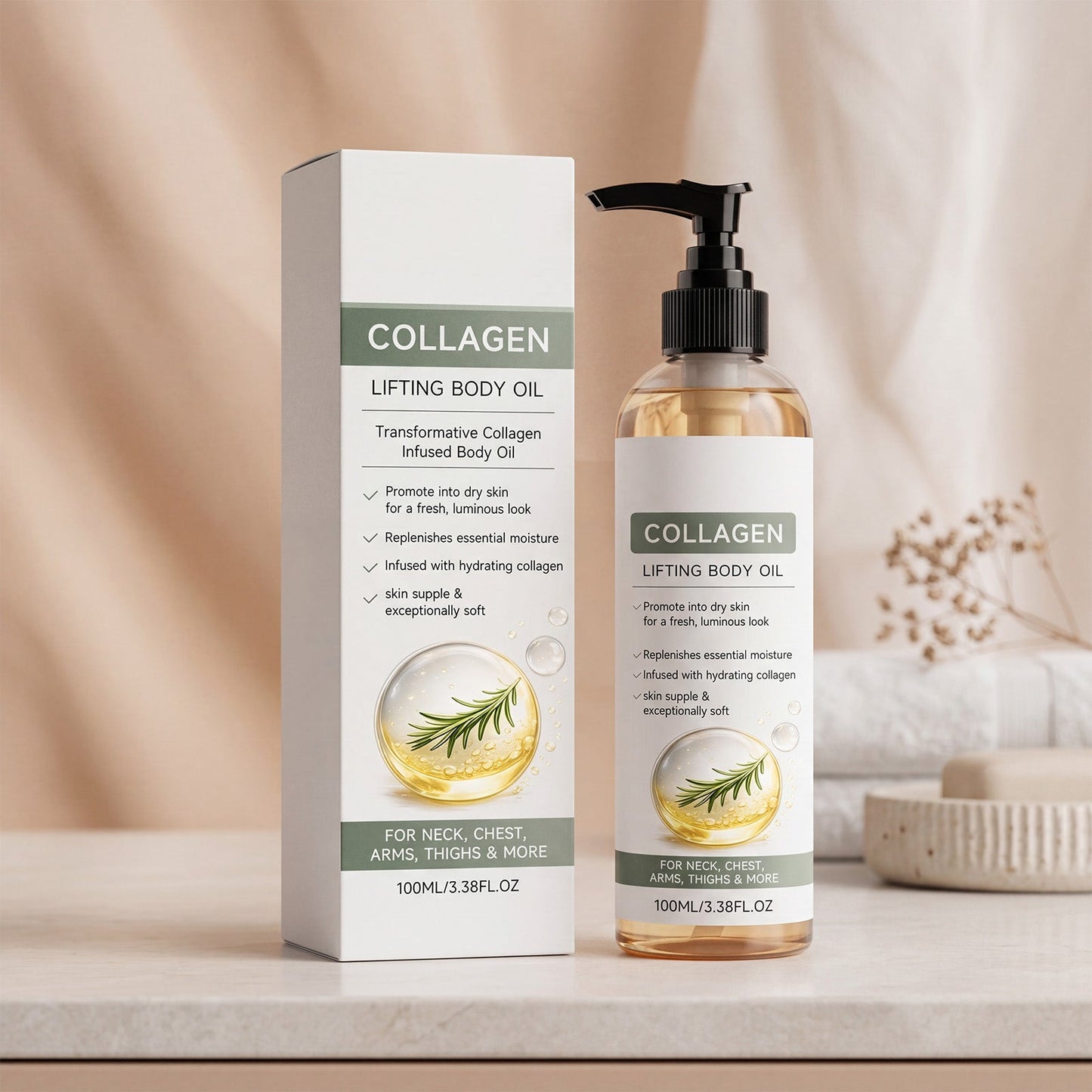 Collagen Firming And Moisturizing Oil 100ml