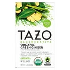 Tazo Tea - Herbal Tea Organic Green Ginger - Case Of 6-16 Bags