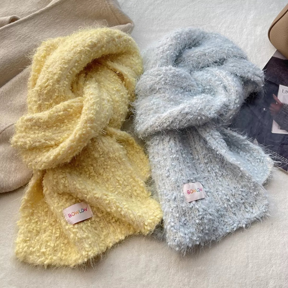 Soft Plush Winter Warm Scarf