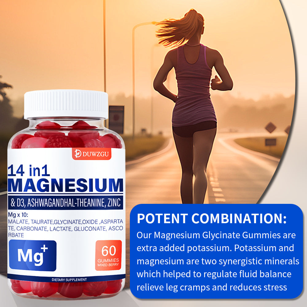 Magnesium-containing Gummy Candies