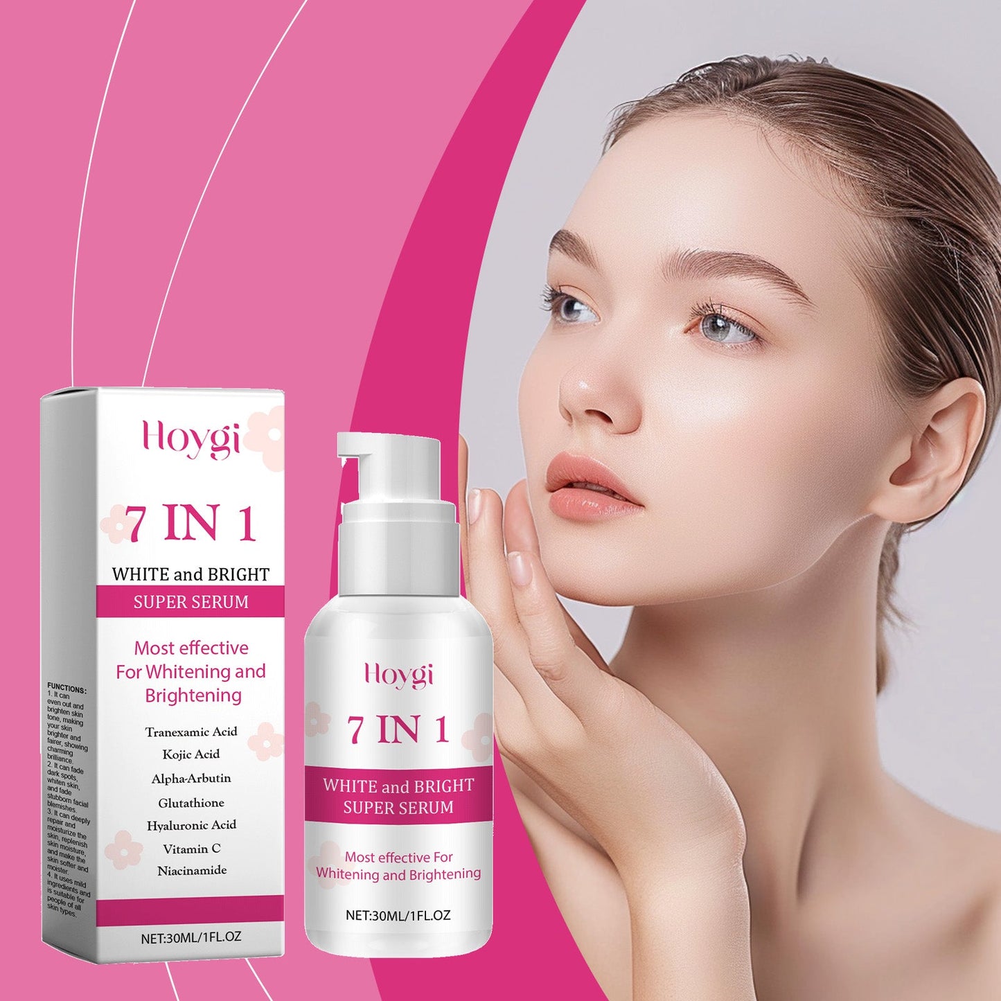Hoygi 7 In 1 Skin Care Essence Gentle Moisturizing And Nourishing Facial Skin Moisturizing Skin Care Essence