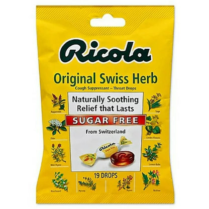 Ricola Sugar-Free Swiss Herb Cough Drops, 152 Lozenges