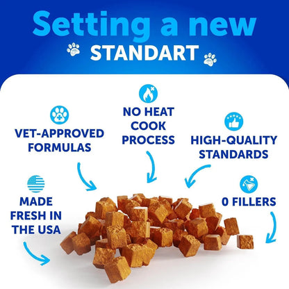 Flea Treatment For Cats Natural Flea And Tick Prevention Supplement For Cats Kittens Chewable Daily Oral Pills With Vitamins 135 Soft Chews Skin & Coat Dental Treats Digestion