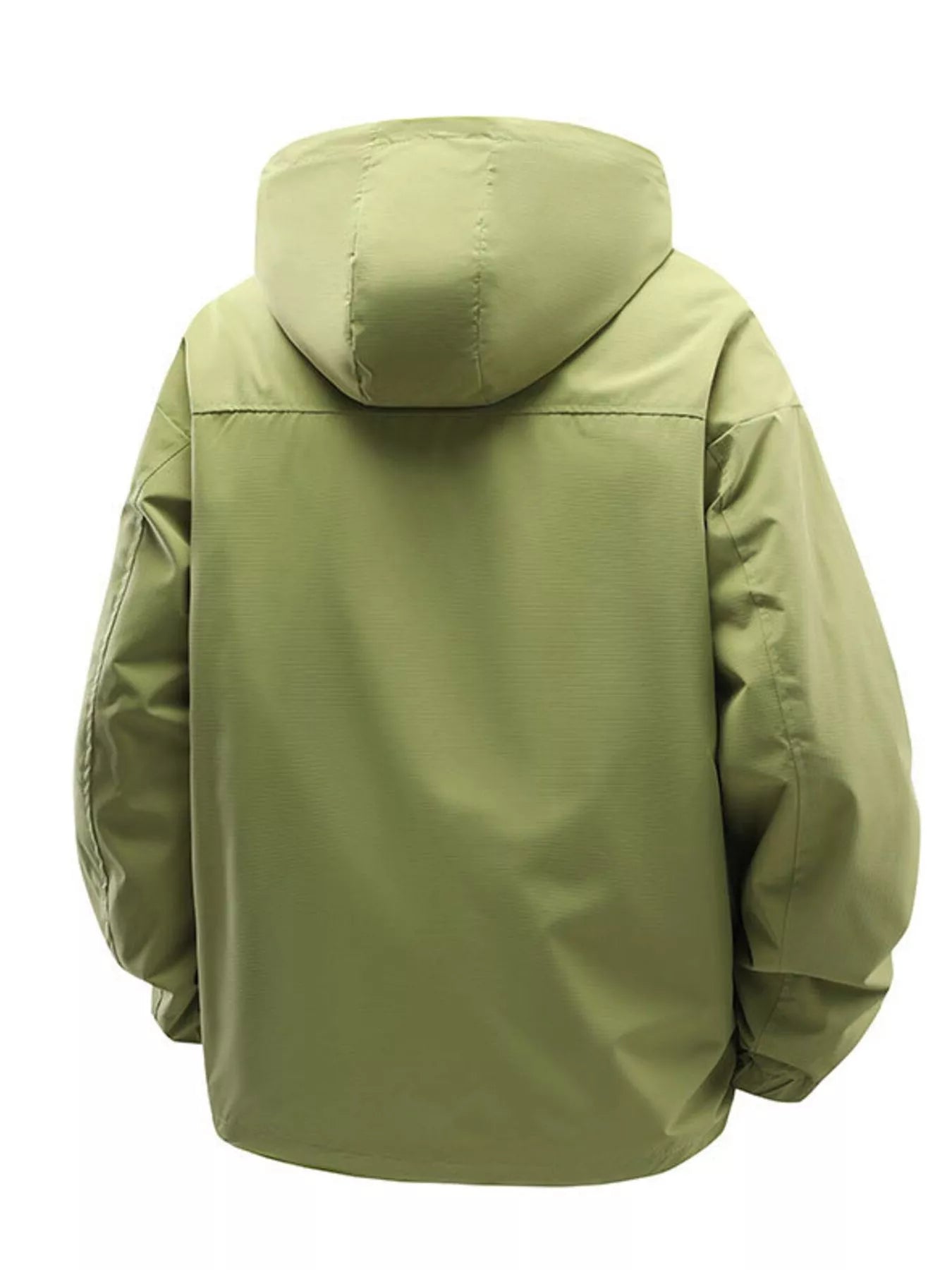 Men's Plus Size Hooded Windproof Casual Jacket