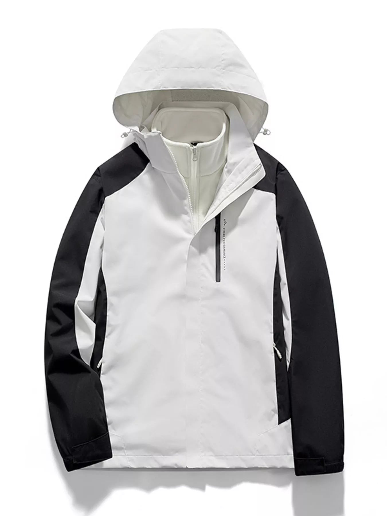 Men's Plus Size Hooded Windproof Outdoor Jacket