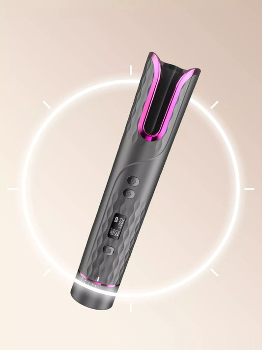 Automatic Rotating Ceramic Hair Curling Iron