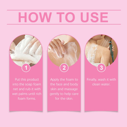 OUHOE Skin Care Bath Soap, Nourishing, Hydrating, Hydrating, Tender And Gentle Cleansing Rich Foam Bath Soap