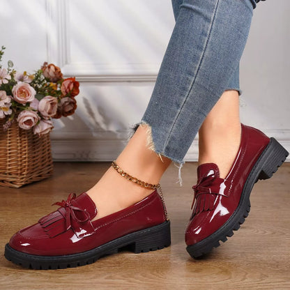 Round Toe Slip-Ons