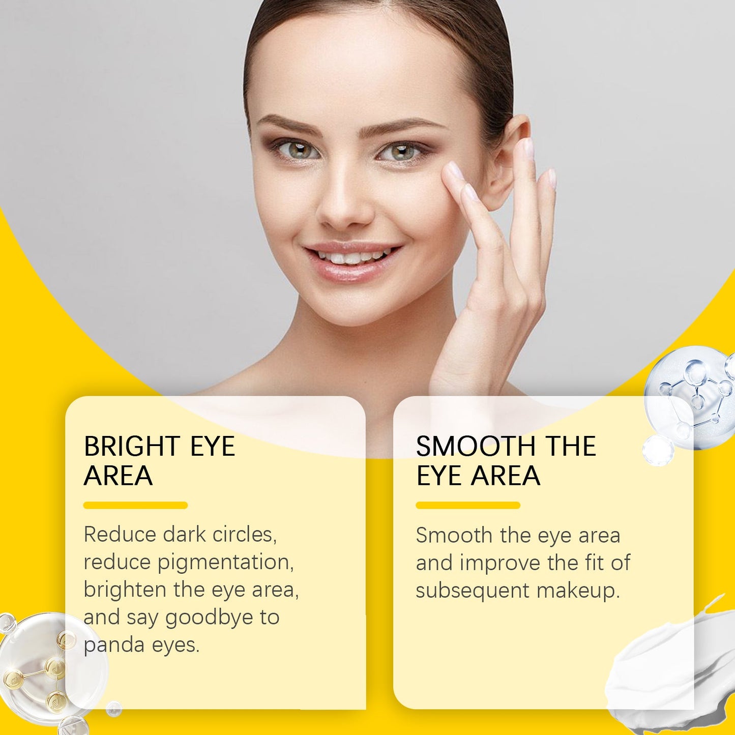 West&Month Firming And Moisturizing Eye Cream, Moisturizing, Caring And Lifting Eye Skin Brightening And Tender Eye Cream