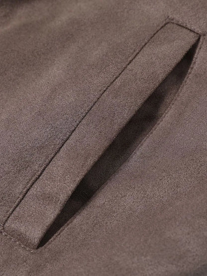 Men's Long Sleeve Hooded Zip-Up Jacket