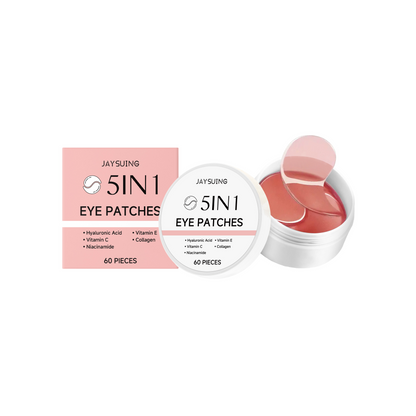 Jaysuing 5 In 1 Collagen Eye Mask, Gently Nourishes, Brightens And Moisturizes The Skin Of Your Eyes