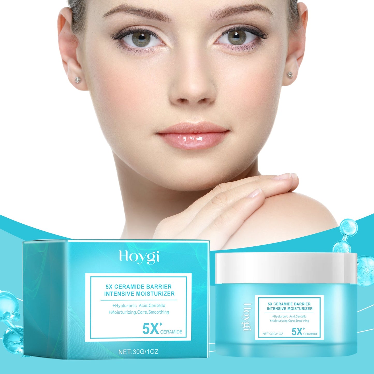 Hoygi Centella Repair Moisturizer Hydrates, Firms And Relieves Dry Skin Skin Repair Moisturizer