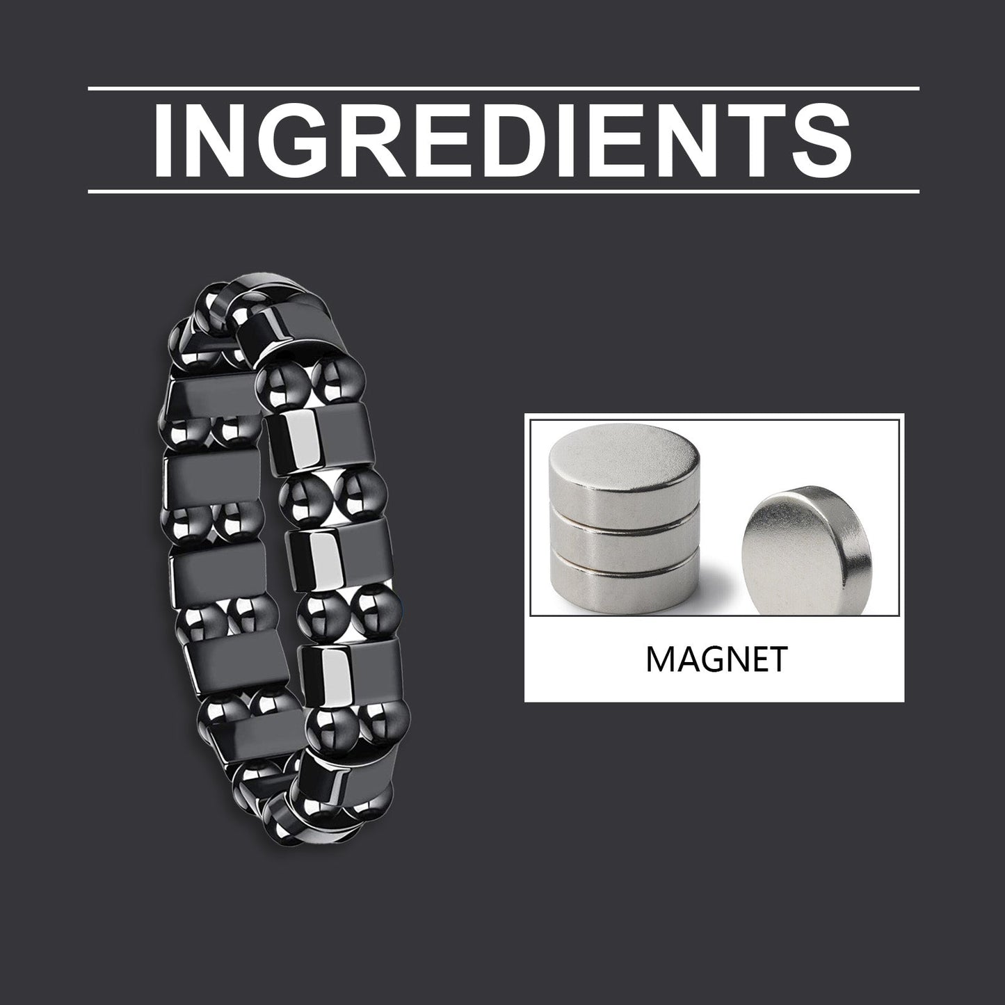 Houkea Body Care Bracelet For Men And Women Lightweight Body Everyday Stylish Retro Portable Decorative Bracelet
