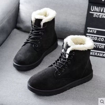 Lace-Up Ankle Boots